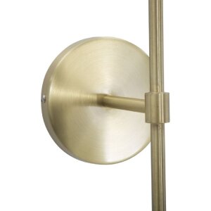 Mauro Ferretti applique Glamy doppia E14 15x21x55 cm bianco oro