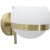 Mauro Ferretti applique Glamy cerchio E14 15x20x40 cm oro bianco