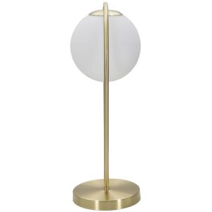 Mauro Ferretti lampada da tavolo Glamy Ablegen E14 25x18x50 cm bianco oro