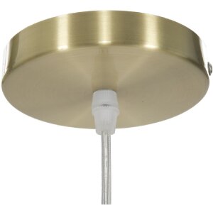 Mauro Ferretti plafoniera Glamy Ablegen E14 24x20x46 cm bianco oro