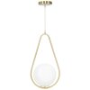 Mauro Ferretti plafoniera Glamy Ablegen E14 24x20x46 cm bianco oro