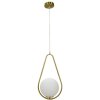 Mauro Ferretti plafoniera Glamy Ablegen E14 24x20x46 cm bianco oro