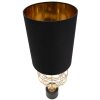 Mauro Ferretti Circly lampada da tavolo E27 Ø 22,5x65 cm oro nero