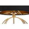 Mauro Ferretti Circly lampada da tavolo E27 Ø 22,5x65 cm oro nero