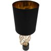Mauro Ferretti Circly lampada da tavolo E27 Ø 20x58,5 cm oro nero