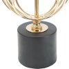 Mauro Ferretti Circly lampada da tavolo E27 Ø 20x58,5 cm oro nero