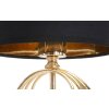 Mauro Ferretti Circly lampada da tavolo E27 Ø 20x58,5 cm oro nero