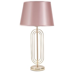 Mauro Ferretti lampada da tavolo Krista E27 Ø 33x64 cm oro rosa