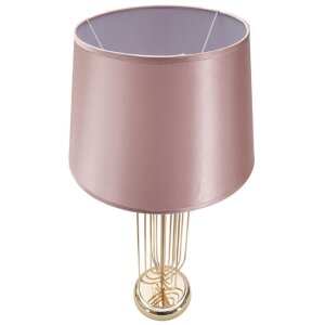 Mauro Ferretti lampada da tavolo Krista E27 Ø 33x64 cm oro rosa