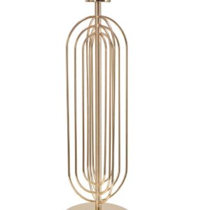 Mauro Ferretti lampada da tavolo Krista E27 Ø 33x64 cm oro rosa