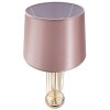 Mauro Ferretti lampada da tavolo Krista E27 Ø 33x64 cm oro rosa