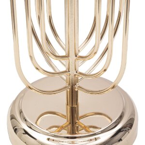 Mauro Ferretti lampada da tavolo Krista E27 Ø 28x55 cm oro rosa