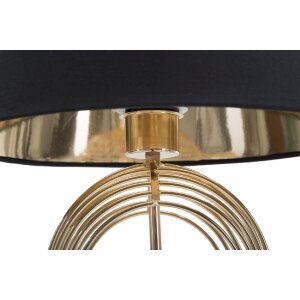 Mauro Ferretti lampada da tavolo Maxt E27 Ø 32,5x53,5 cm oro nero