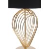 Mauro Ferretti lampada da tavolo Maxt E27 Ø 32,5x53,5 cm oro nero