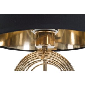 Mauro Ferretti lampada da tavolo Maxt E27 Ø 24x44 cm oro nero