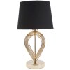 Mauro Ferretti lampada da tavolo Maxt E27 Ø 24x44 cm oro nero
