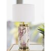 Mauro Ferretti lampada da tavolo Glam Abstract E27 Ø 25x48 cm bianco multicolore