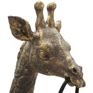 Mauro Ferretti lampada da tavolo Giraffe E27 40x22x80 cm oro antico