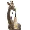 Mauro Ferretti lampada da tavolo Giraffe E27 40x22x80 cm oro antico