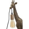 Mauro Ferretti lampada da tavolo Giraffe E27 28x16x60 cm oro antico