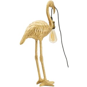 Mauro Ferretti lampada da tavolo Flamingo E27 37x19x59 cm oro
