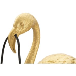 Mauro Ferretti lampada da tavolo Flamingo E27 37x19x59 cm oro
