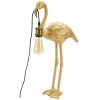 Mauro Ferretti lampada da tavolo Flamingo E27 37x19x59 cm oro