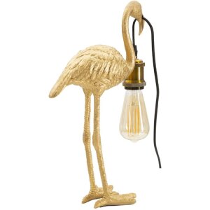 Mauro Ferretti lampada da tavolo Flamingo E27 13x11,5x39,5 cm oro
