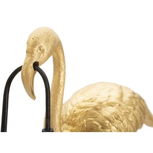Mauro Ferretti lampada da tavolo Flamingo E27 13x11,5x39,5 cm oro