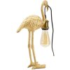 Mauro Ferretti lampada da tavolo Flamingo E27 13x11,5x39,5 cm oro