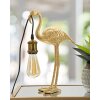 Mauro Ferretti lampada da tavolo Flamingo E27 13x11,5x39,5 cm oro