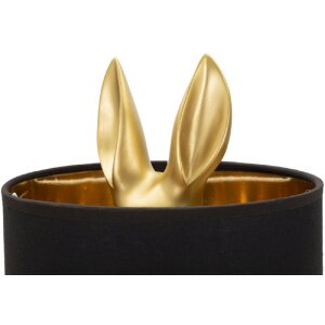 Mauro Ferretti lampada da tavolo rabbit E27 Ø 20x43 cm oro nero