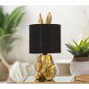 Mauro Ferretti lampada da tavolo rabbit E27 Ø 20x43 cm oro nero