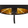 Mauro Ferretti lampada da tavolo Scimmia seduta E27 Ø 20x51,5 cm oro nero