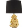 Mauro Ferretti lampada da tavolo scimmia mamma E27 Ø 30x49 cm oro nero
