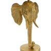 Mauro Ferretti lampada da tavolo elefante E27 Ø 32x59 cm oro nero