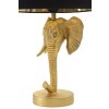 Mauro Ferretti lampada da tavolo elefante E27 Ø 25x43 cm oro nero
