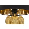 Mauro Ferretti lampada da tavolo elefante E27 Ø 25x43 cm oro nero