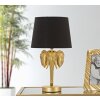 Mauro Ferretti lampada da tavolo elefante E27 Ø 25x43 cm oro nero