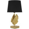 Mauro Ferretti lampada da tavolo ala E27 Ø 25x45 cm oro nero