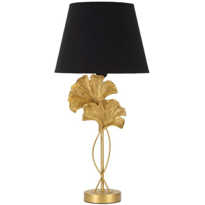 Mauro Ferretti lampada da tavolo flow E27 Ø 30x63 cm oro nero