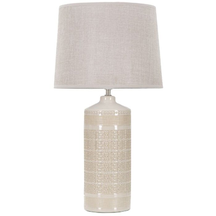 Mauro Ferretti lampada da tavolo Schaubilder E27 Ø 30x55 cm crema