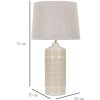 Mauro Ferretti lampada da tavolo Schaubilder E27 Ø 30x55 cm crema