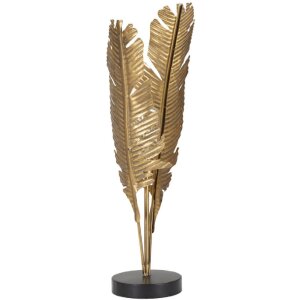 Mauro Ferretti lampada da tavolo palma E27 Ø 26x65 cm oro