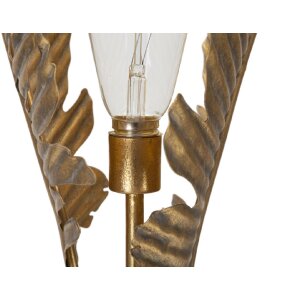 Mauro Ferretti lampada da tavolo palma E27 Ø 26x65 cm oro