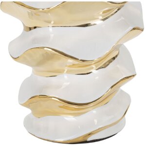Mauro Ferretti lampada da tavolo Glam-Weltraum E27 Ø 33x53 cm oro bianco