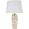 Mauro Ferretti lampada da tavolo Glam-Weltraum E27 Ø 33x53 cm oro bianco