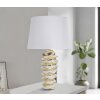 Mauro Ferretti lampada da tavolo Glam-Weltraum E27 Ø 33x53 cm oro bianco