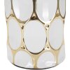 Mauro Ferretti lampada da tavolo Glam Carv E27 Ø 34,5x56 cm oro bianco