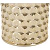 Mauro Ferretti lampada da tavolo Glam Gold E27 Ø 30x47,5 cm bianco oro